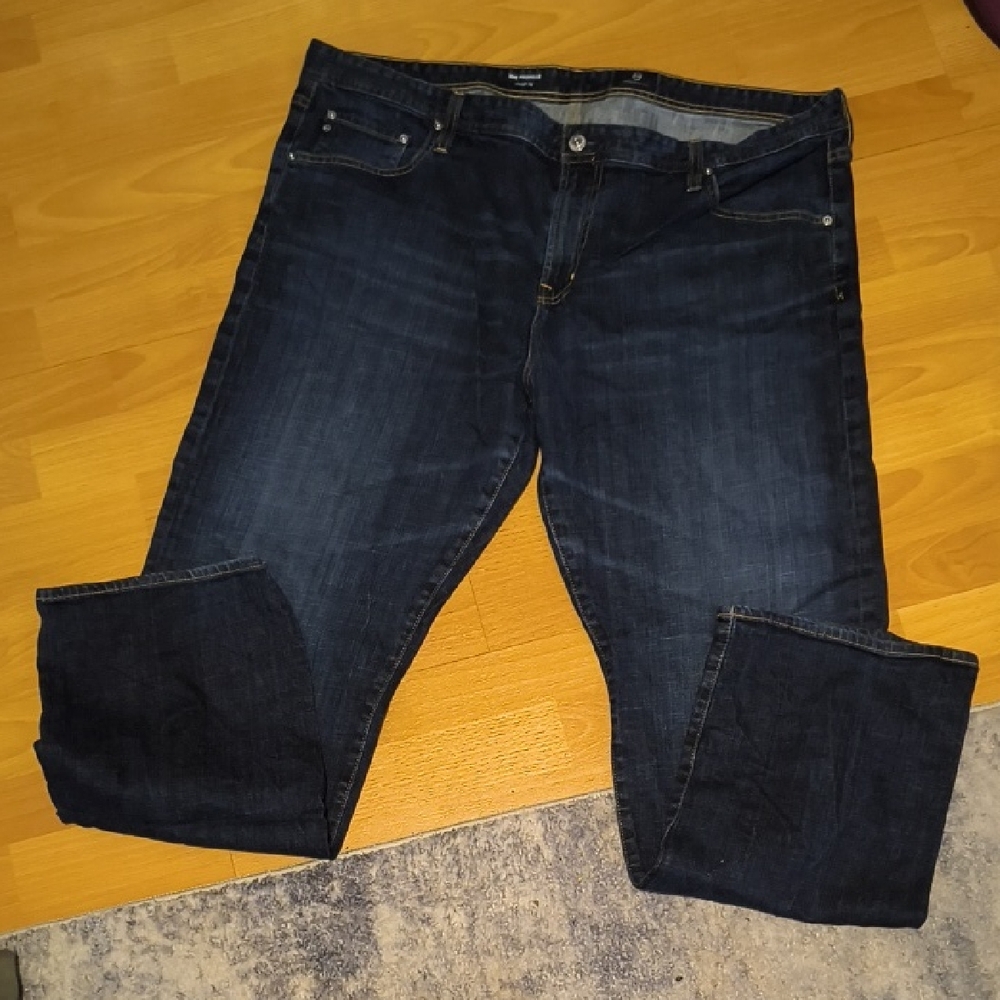 AG Adriano Goldschmied | Men's Dark Blue Straight Jeans